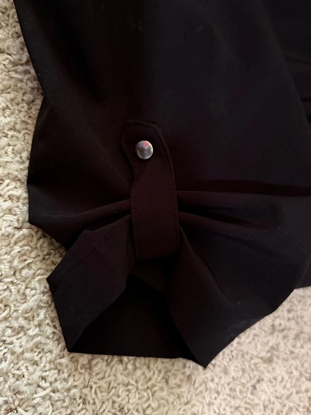 Chico's Black Zip-Front Track Jacket